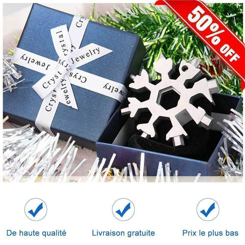 18-in-1 Flocon de Neige  Multi-outil Coffret Cadeau