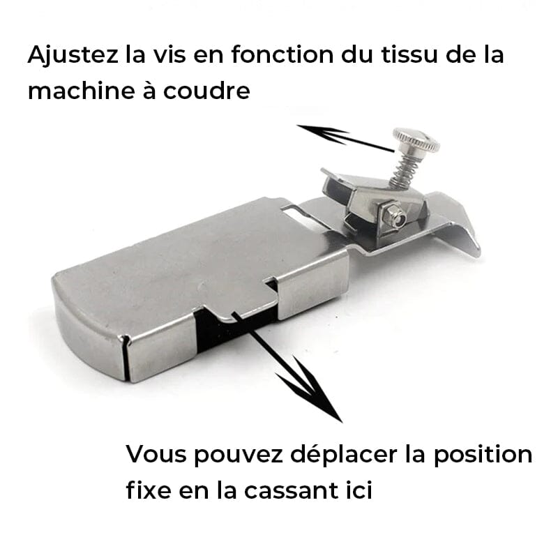Guide de couture magnétique
