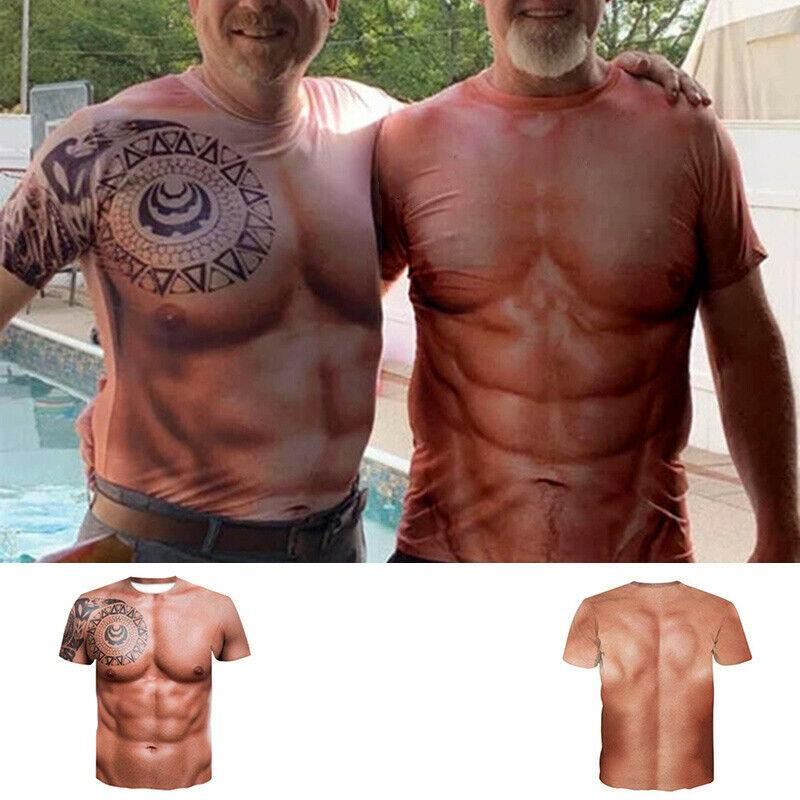 T-shirt de tatouage musculaire